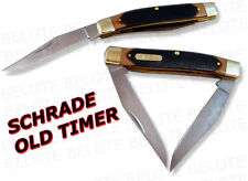 Schrade Old Timer Delrin Muskrat 2-blade Knife 77ot New