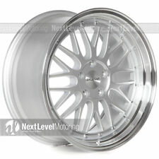 Circuit Cp30 188 18x9 5-114.3 35 Silver Staggered Wheels Lm Style Mesh