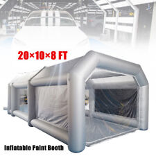 Inflatable Paint Booth Portable Spray Paint Car Tent 2-filter System 20108 Ft