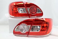New Style Tail Light Lamps Red Clear For 2003 2004 05 06 07 08 Toyota Corolla