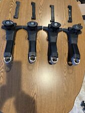Set Of 4yakima 1a Rain Gutter Towers Hirise With Locks Key Spacers Boots