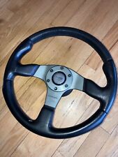 13.5 Momo Champion Leather-wrapped Steering Wheel For Porsche 911. Reduced