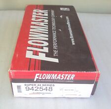 Flowmaster 942548 Super 44 Series Muffler 2.5 Offset Inlet 2.5 Offset Outlet