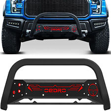 Black Bull Bar Push Front Bumper Grille Guard For 20042023 Ford F-150 F150