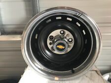Chevrolet Silverado Black Steel Wheel W Trim Ring Centercap Hollander 1095