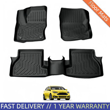 All Weather 3d Floor Mats For 2012-2018 Ford Focus Rubber Tpe Waterproof Liners