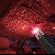 Qvevdacar Usb Star Projector Night Light Car Roof Lights Portable Adjustable Rom
