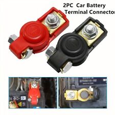1pair Car Battery Terminal Positivenegative Quick Connector Cable Clamp Clip