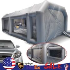28x15x10ft Inflatable Spray Booth Paint Tent Mobile Portable Car Workstation Hot