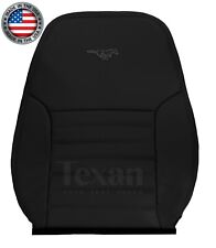 99 - 04 Ford Mustang Gt V8 Coupe Passenger Lean Back Leather Seat Cover Black