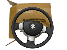 Steering Wheel With Horn Button Black Color Fit Suzuki Samurai Sj410 Sj413 Jimny