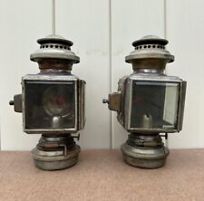 Pair Of Antique Ford Model T Carriagecowel Lamps