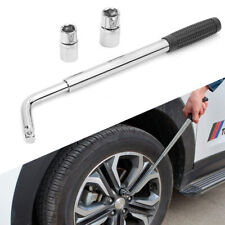 Wheel Lug Wrench Standard Sockets Telescoping Extendable Car Tire Nut Tool 4size