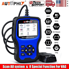 Automotive Obd2 Diagnostic Scanner All System Abs Srs Oil Epb Dpf Tpms For Vag