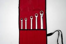 Snap On Tools New Xdlr705 5-piece 0 12-point Sae Ratcheting Box Wrench Set