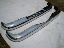 Mercedes W110 Fintail 1961-1968 Stainless Steel Polished Bumpers Grade Sus304.