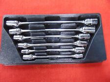 Snap-on 6pc 12-point Metric Flex-head Wrench Set Fhm606