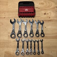 Mac Tools Metric Stubby Ratchet Wrench Set Reversible 12 Point Srwms214pta Read