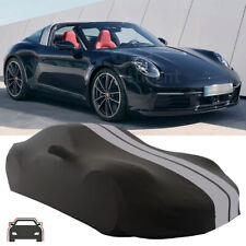 Full Car Cover Stretch Satin Scratch Dustproof Indoor For 2001-2022 Porsche 911