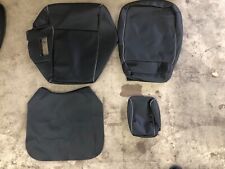 2017-2020 F-150 Xlt Super Crew Katzkin Black Leather Piping Jump Seat Covers