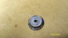 Late 1950s Early 1960s Ford Lincoln Mercury Radios Rear Chrome Metal Knob