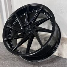19 Glos Black Swirl Style Staggered Wheels Rims Fits Lexus Is Is300 Is250 Is350