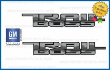 19 - 24 Chevy Silverado Trail Boss Decals Stickers Graphic Gray Black Fg6a7