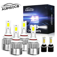 9005 9006 Led Headlights 880 Fog Lights For Chevy Suburban 1500 2500 2000-2006