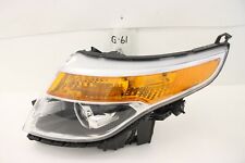 Oem Headlight Head Light Lamp Ford Explorer 2011-2015 Grille Mount Damage Lh