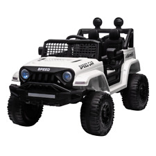 Kids Ride On Car Toy 12v Electric Power Wheels Truck Wremote Control Bluetooth