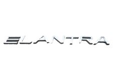 Hyundai Elantra Trunk Emblem Letters Badge Decal Logo Oem Factory Genuine Stock