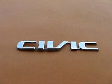 01 02 03 04 05 Honda Civic Coupe Sedan Rear Lid Emblem Logo Badge Sign Oem 40364