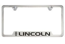 Chrome License Plate Frame For Lincoln