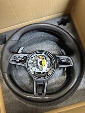 Carbon Fiber Steering Wheel Fit For 2015-2021 Porsche Cayenne Macan 911 718