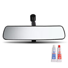 8 In Inside Rear View Mirror W Ab Glue Heavy Duty Replacement Mirror Universal