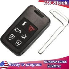 For Volvo S60 V60 Xc60 Xc70 S80 Remote Smart Key Fob Kr55wk49266 902mhz 6 Button