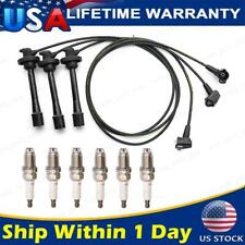 Oem Ignition Wire Te66 6pc Spark Plug K16tr11 For Toyota 4runner Tacoma Tundra