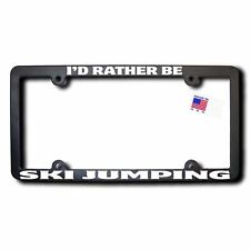 Id Rather Be Ski Jumping License Frame T2