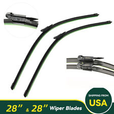 Front Windshield Wiper Blades Pair 2828 All Season For Ford Escape 2013-2019
