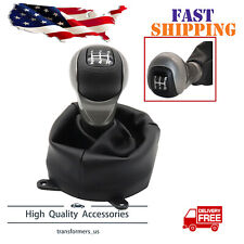 Fit For Honda Civic 2006-2010 2011 5 Speed 1x New Gear Shift Knob With Boot