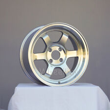 On Sale 4 Pcs Rota Wheel Grid V 15x7 4x100 0 Full Royal Silver