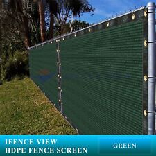 Ifenceview 5x1-5x100 Green Fence Privacy Screen Mesh Fabric Outdoor Garden