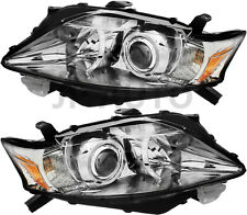 For 2010-2012 Lexus Rx350 Headlight Halogen Set Driver And Passenger Side