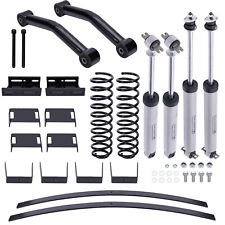 3 Lift Kit For Jeep Cherokee Xj 2wd 4wd 1984-2001 Coil Springs Shocks