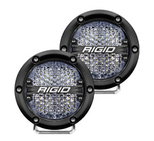 Rigid Industries 360-series 4in Led Off-road Diffused Beam - White Backlight