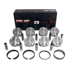 Speed Pro Ford 289 302 5.0 Flat Top Hypereutectic Pistonsmoly Rings 9.01 .020