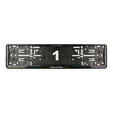 2 X Euro License Number Plate Frame For Bmw