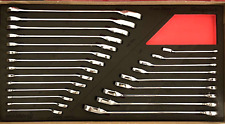 New Snap-on Soxrrset1bra 23-pc Metric Sae Ratchet Wrench Set In Foam Sealed