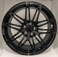 279 19 Inch Staggered Gloss Black Rims Fits Bmw 530i