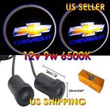 3d 9w Chevrolet Ghost Shadow Projector Laser Logo Led Courtesy Door Step Light
